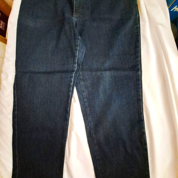 Women's Lee Classic Fit Straight Leg Blue Jeans 18W Petite (Waist 40) - Picture 1 of 5